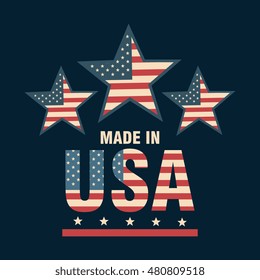 flag united states america design