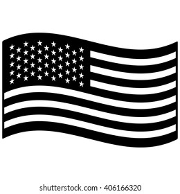 16,149 American flag vector black and white Images, Stock Photos ...