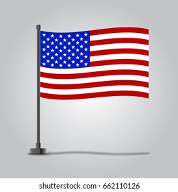 Flag of the United States, vector