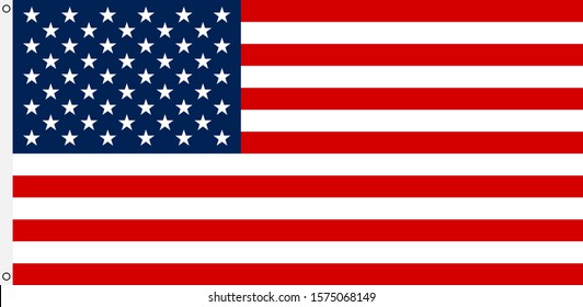 flag of united states. vector background