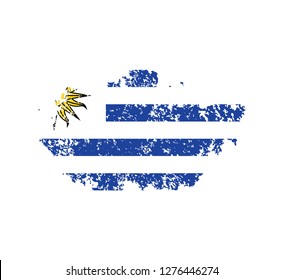 Flag Uruguay of the old state