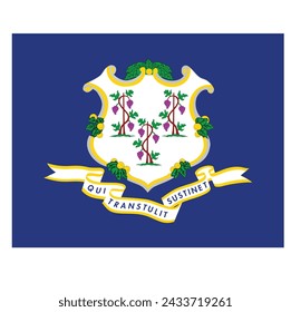 Flag of the U.S. state of Connecticut
