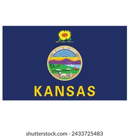 
Flag of the U.S. state of Kansas