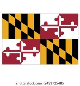 
Flag of the U.S. state of Maryland
