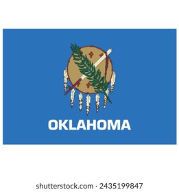 Flag of the U.S. state of Oklahoma