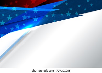 Flag of USA America background for Independence Day and other events, Vector illustration design