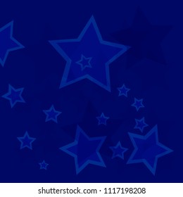 Flag of USA background for independence day, veterans, memorial day and other events, Vector illustration Design. 4th of July