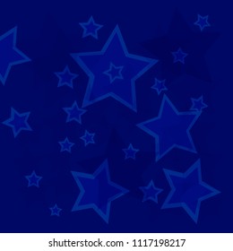 Flag of USA background for independence day, veterans, memorial day and other events, Vector illustration Design. 4th of July
