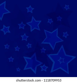 Flag of USA background for independence day, veterans, memorial day and other events, Vector illustration Design. 4th of July