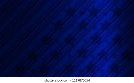 Flag of USA background for independence day, veterans, memorial day and other events, Vector illustration Design. 4th of July