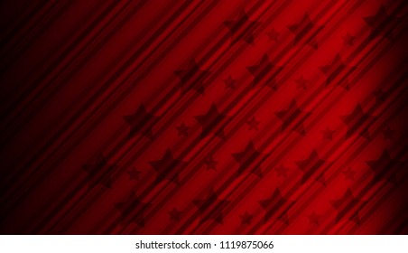 Flag of USA background for independence day, veterans, memorial day and other events, Vector illustration Design. 4th of July