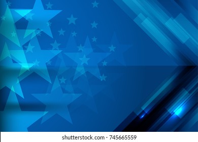 Flag of USA background for independence, veterans, memorial day and other events, Vector illustration Design