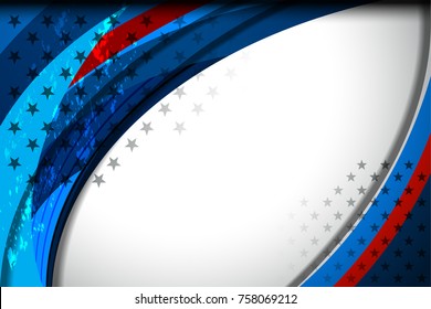 Flag of USA background for independence, veterans, memorial day and other events, Vector illustration Design