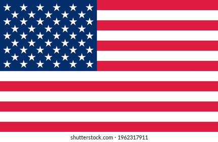 Bandera usa. Antecedentes del Día de la Conmemoración y el Día de los Veteranos. Día de la memoria. Bandera americana. Ilustración del vector