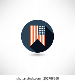 Flag of USA icon