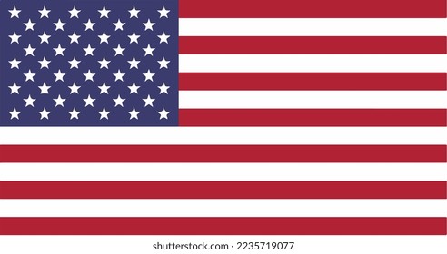 flag of usa vector ilustration