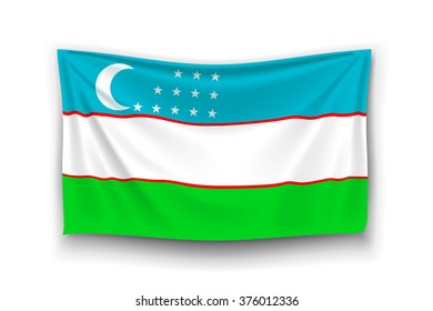 flag of uzbekistan
