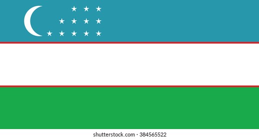 Flag of Uzbekistan