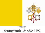 Flag of VATICAN CITY, VATICAN CITY national flag