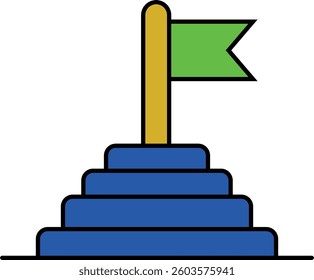 flag vector design icon illustration