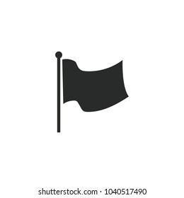 Flag vector design race black mockup illustration emblem isolated icons concept simple