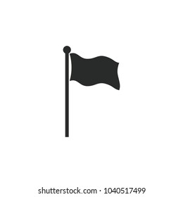 Flag vector design race black mockup illustration emblem isolated icons concept simple