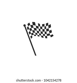Flag vector design race black mockup illustration emblem isolated icons concept simple

