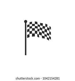 Flag vector design race black mockup illustration emblem isolated icons concept simple
