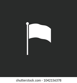 Flag vector design race black mockup illustration emblem isolated icons concept simple
