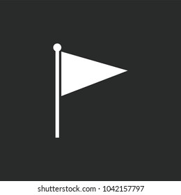 Flag vector design race black mockup illustration emblem isolated icons concept simple
