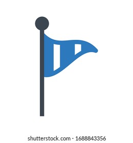 icono de color de glifo vectorial de indicador  