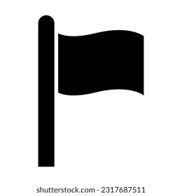 Flag Vector Glyph Icon For Personal And Commercial Use.
