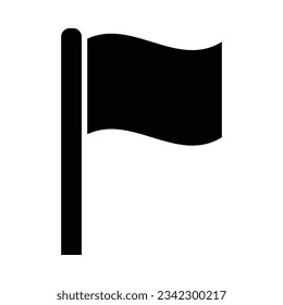 Flag Vector Glyph Icon For Personal And Commercial Use.
