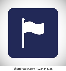 flag vector icon 10 eps
