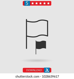 flag vector icon