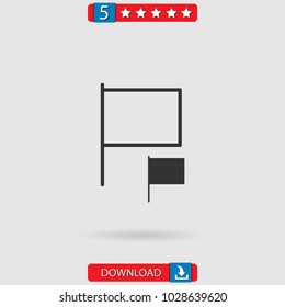 flag vector icon