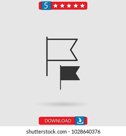 flag vector icon