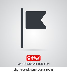 Flag vector icon
