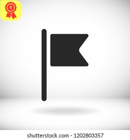 Flag  vector icon
