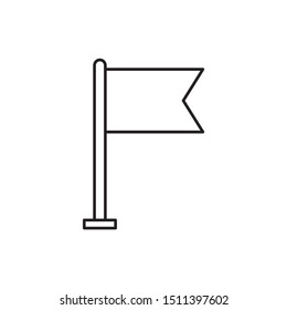 Flag vector, flag, vector icon