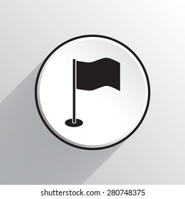 Flag vector icon. 