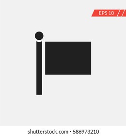 Flag vector icon