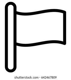 Flag Vector Icon 