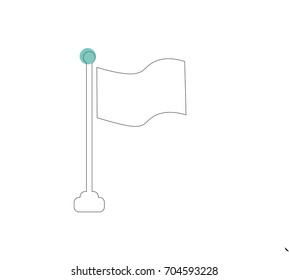 flag - vector icon