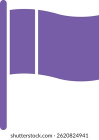 Flag vector icon. Can be used for printing, mobile and web applications.
