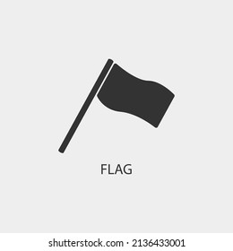 flag vector icon illustration sign 