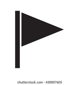 Flag vector icon isolated