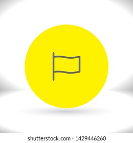 flag Vector icon . Lorem Ipsum Illustration design