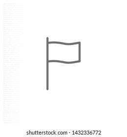 flag Vector icon . Lorem Ipsum Illustration design