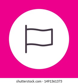 flag Vector icon . Lorem Ipsum Illustration design